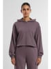 Urban Classics Urban Classics Damen Ladies Oversized Cropped Light Terry Hoodie in fadedpurple