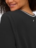 sheego Shirt in schwarz