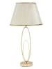 Mauro Ferretti Tischlampe aus goldenem Metall, Ø 30 x 58 cm