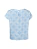 More & More Shirt in hellblau weiß