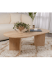 CALICOSY Tisch IRIS in Saphir-Eiche - (W) 119  x (H) 39,8  x (L) 60  cm