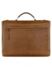 KLONDIKE 1896 Rush Louis Aktentasche Leder 38 cm Laptopfach in cognac