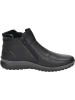 Comfortabel Freizeit Stiefeletten in schwarz