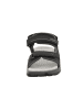superfit Sandale CRISS CROSS in Schwarz/Grau