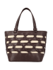 Usha Women 2-In-1 Tote Bag Set in Brown