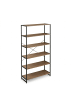 relaxdays Standregal in Braun - (B)95 x (H)180 x (T)50 cm