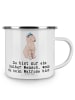 Mr. & Mrs. Panda Teetasse Matrose Herz mit Spruch in Weiß