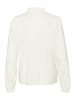 Kaffe Langarm-Bluse KAsanni Regular fit in Chalk