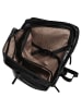 SPIKES & SPARROW Rucksack echt Leder in schwarz