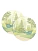 URSUS Diamond Painting Laternen-Bastelset "Waldtiere"