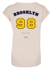 F4NT4STIC T-Shirt Brooklyn 98 NY SHORT SLEEVE TEE in Whitesand