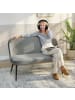 HOMCOM Sofa in Grau 127L x 63B x 84,5H cm