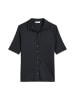 Marc O'Polo Kurzarm-Jerseybluse in deep night blue