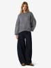 Noisy may Strickpullover in Dark Grey Melange1