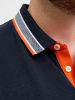 JACK & JONES PLUS Poloshirt in Black Navy 20
