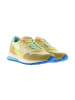 Victoria Niedrige Sneakers aus Leder Amarillo