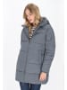 DreiMaster Women Coat in charcoal