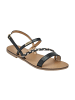 Les Tropéziennes par M Belarbi Ledersandalen von M.belarbi Batresse Schwarz