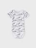 name it kurzarm Baby Bodys im 3er Pack Zug Motiv Heather 62