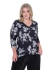 MIAMODA Shirt in schwarz