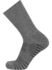 normani 4 Trekkingwandersocken mit Polstersohle und Komfortbund in Grau