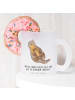 Mr. & Mrs. Panda Teeglas Otter Kind mit Spruch in Transparent