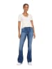 ONLY Jeans ONLBLUSH MID FLARED REA1319 flared in Blau
