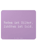 Mr. & Mrs. Panda Mouse Pad Spruch Konflikte friedlich lösen mit ... in Lavendeltraum
