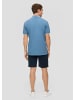 s.Oliver Polo-Shirt kurzarm in Blau