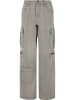 Urban Classics Cargo Trousers in lighter dirty washed