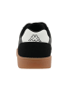 Kappa Kappa Turnschuhe in black/white