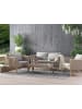 Beliani 11-tlg Sitzgruppe VITTORIA in /Grau/Beige