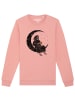 wat? Apparel Sweatshirt Pizza for life in Canyon Pink