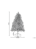 Beliani Weihnachtsbaum FIDDLE in Grün - (W) 106 x (H) 210 x (L) 106 cm