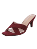 Ital-Design High-Heel Sandalette in Weinrot