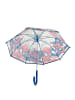 Spiderman Marvel Spider-Man Kinder Regenschirm transparent mit Metallgestell in Mehrfarbig