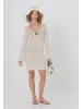 LSCN BY LASCANA Strandkleid in creme