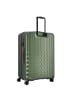 Pack Easy Flow 4 Rollen Trolley L 75 cm mit Dehnfalte bronze grün