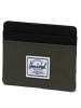 Herschel Charlie - Kreditkartenetui 4cc 10 cm RFID in forest night/black