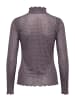 Zero  Langarm-Shirt mit Muster in Beige/Brown