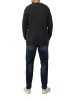 s.Oliver Strickpullover langarm in Schwarz