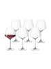 LEONARDO 6er Set Burgundergläser Puccini in Transparent 730 ml in transparent