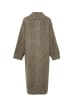 caissa Damen Strickjacke in Taupe Melange