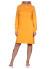 NORMANN langarm Nachthemd Kuschel interlock Sterne - 82143 in orange