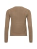 Marie Lund Strickjacke in taupe - 0002