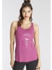 Kangaroos Sporttop in pink-schwarz
