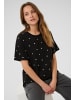 Kaffe T-shirt KAhelen Baggy fit in Black Deep