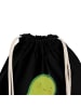 Mr. & Mrs. Panda Sportbeutel Avocado Kern rollt ohne Spruch in Schwarz