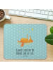 Mr. & Mrs. Panda Mousepad Fuchs Sterne mit Spruch in Türkis Pastell