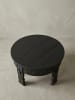 KADIMA DESIGN Design Couchtisch 60x36x60 cm Mango Massivholz Sofatisch Rund